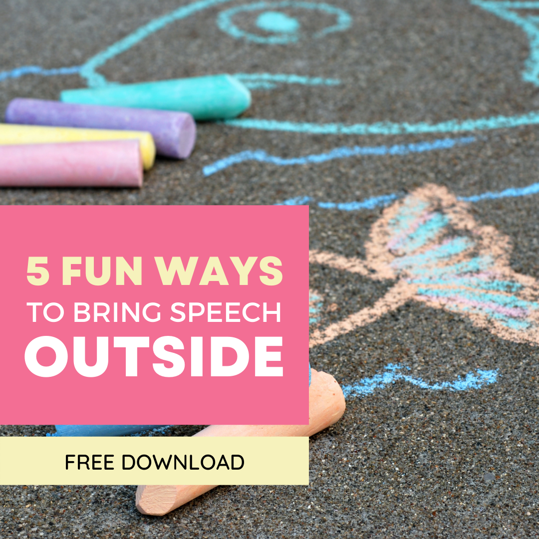 5 Easy Ways to Bring Speech Therapy Outside