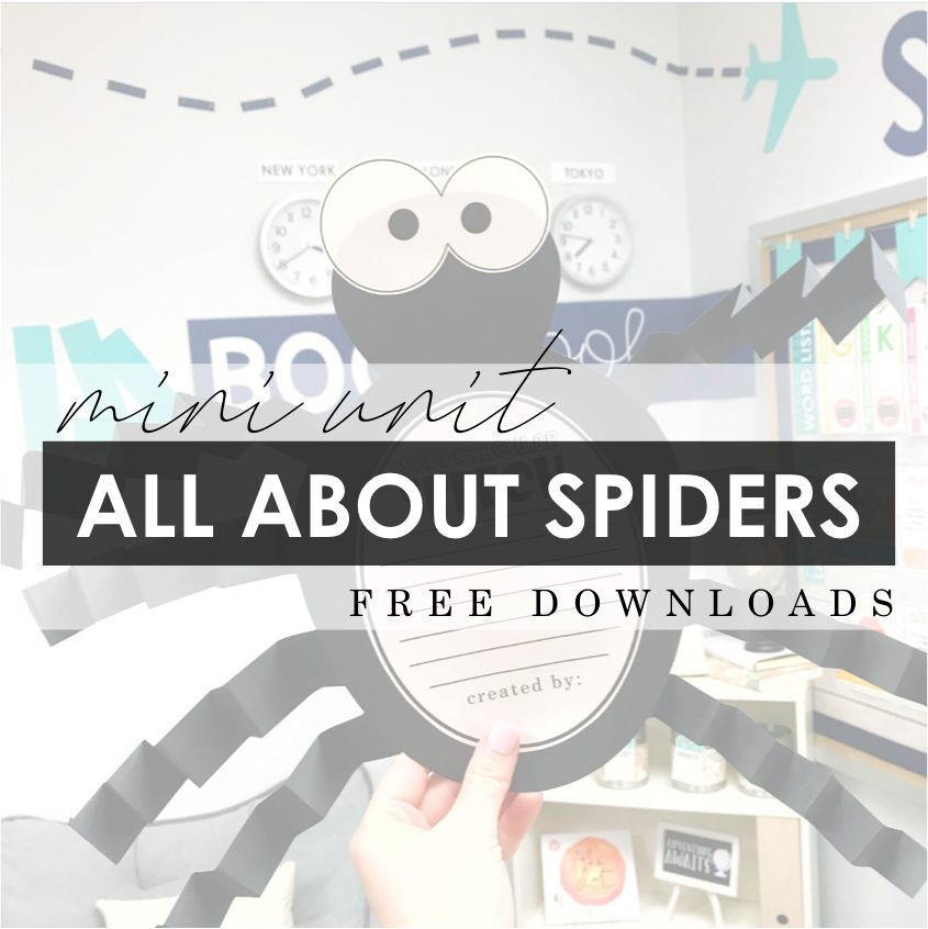 All About Spiders: October Mini Unit