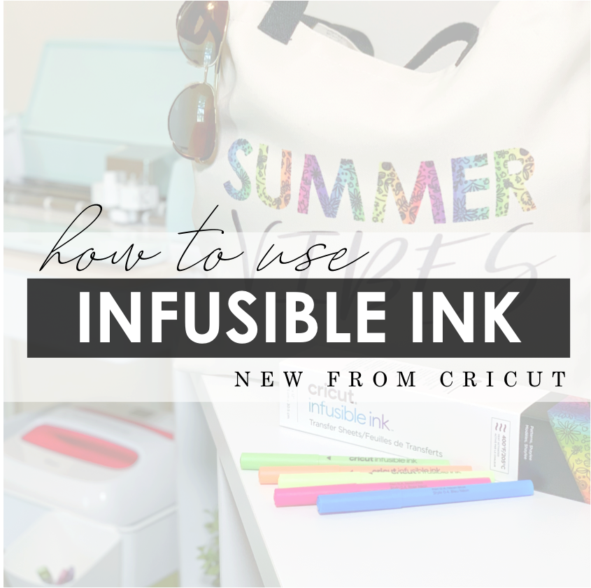 New Cutting Edge Product: How To Create with Cricut’s Infusible Ink Sheets