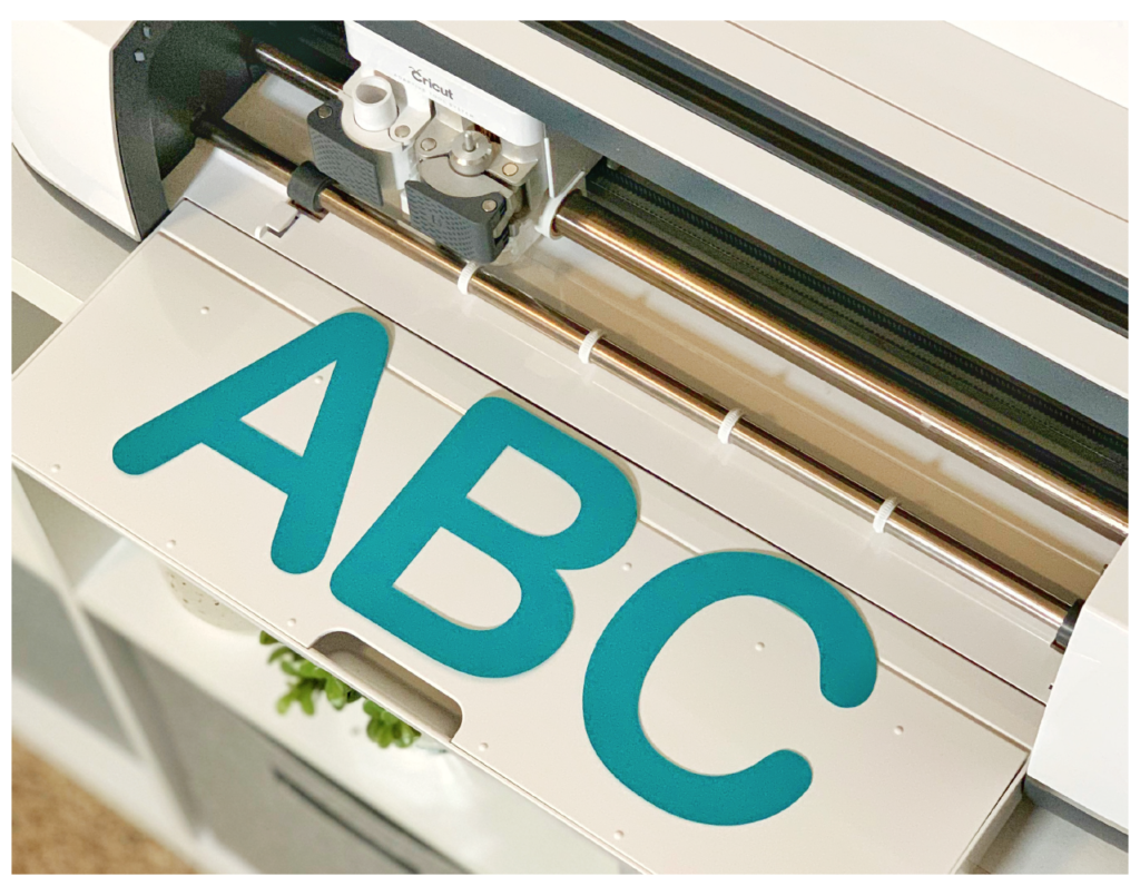 How to Cut Bulletin Board Letters with Cricut® - A Perfect Blend