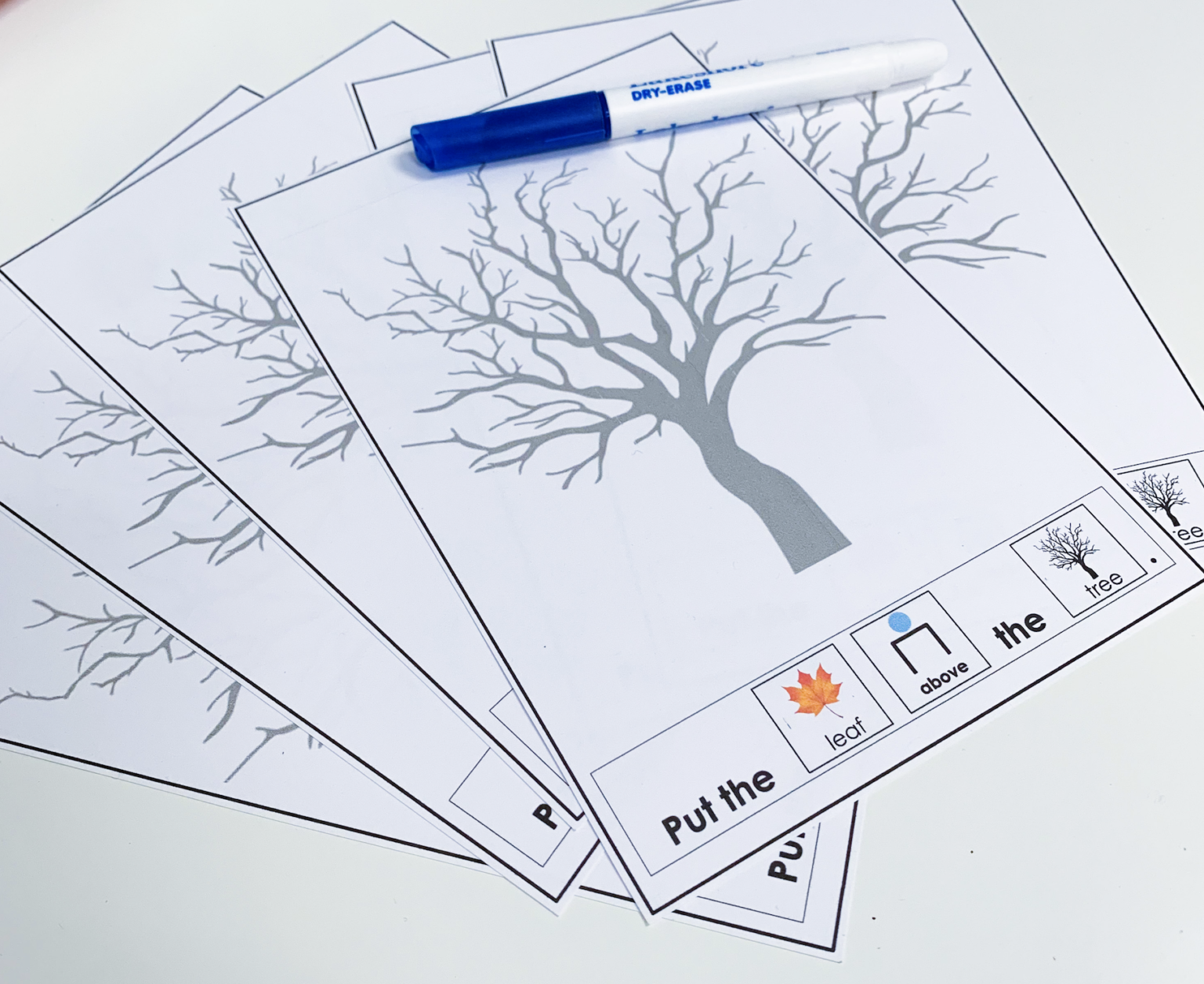 Five Fall Freebies for Speech Therapy - A Perfect Blend