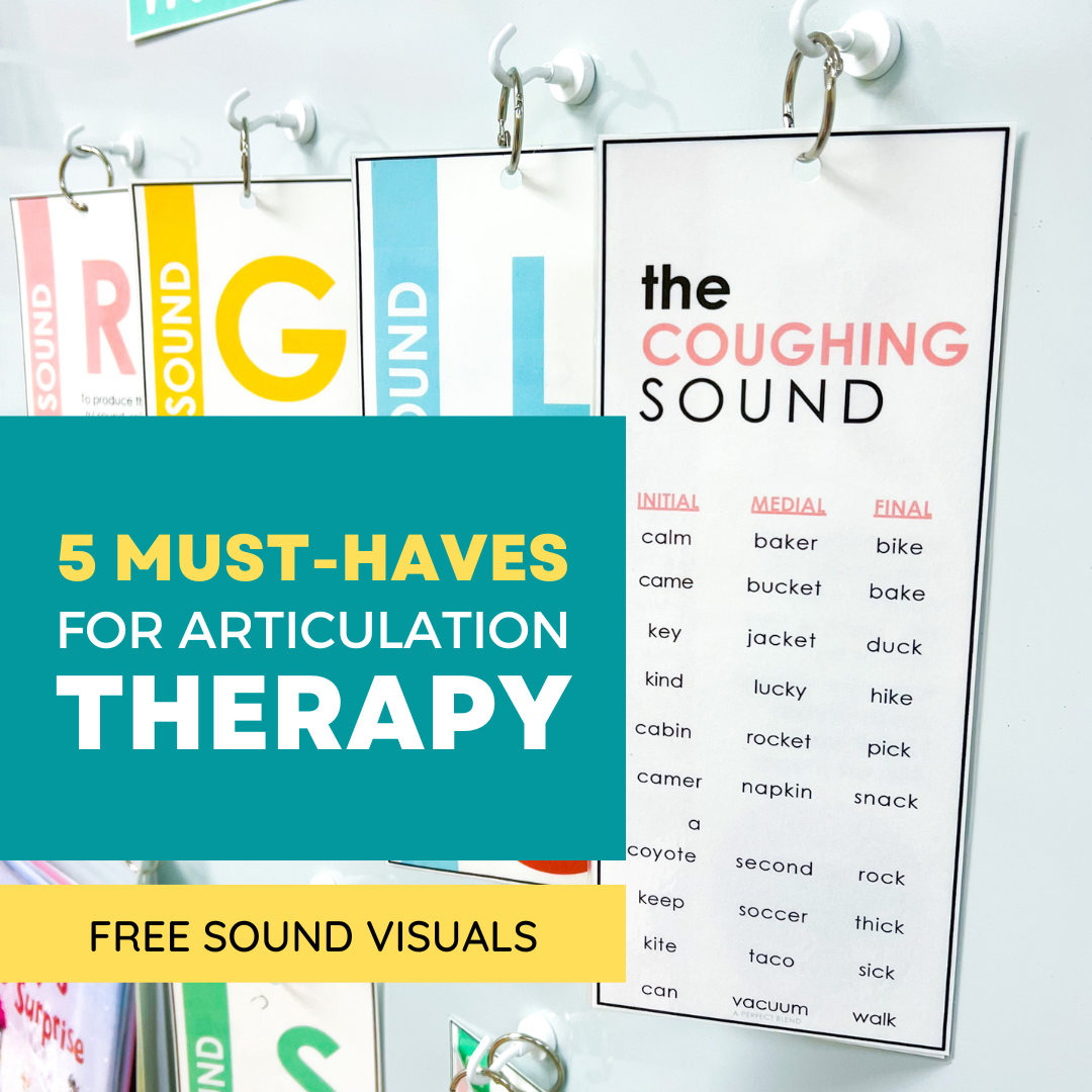 Top 5 Must-Haves You Need for Articulation Therapy