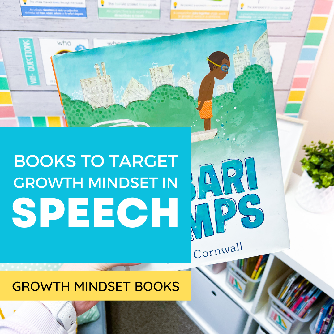 Books to Target Growth Mindset in Speech Therapy